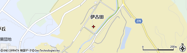 埼玉県秩父市伊古田周辺の地図
