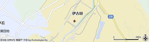 埼玉県秩父市伊古田周辺の地図