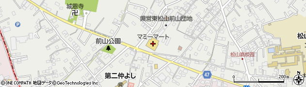 三菱ＵＦＪ銀行マミーマート松山町店 ＡＴＭ周辺の地図