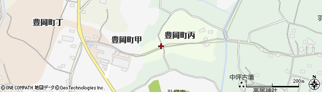 茨城県常総市豊岡町丙3708周辺の地図