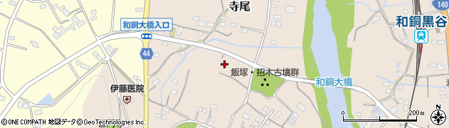 埼玉県秩父市寺尾307周辺の地図