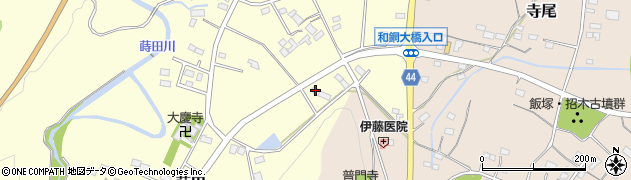 埼玉県秩父市蒔田718周辺の地図