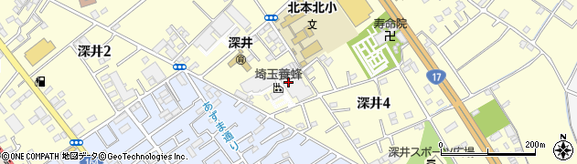 埼玉養蜂株式会社　はちみつ周辺の地図