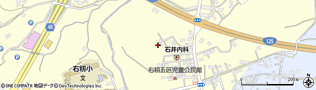 茨城県土浦市右籾1515周辺の地図