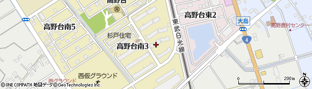 東武サンライト杉戸高野台管理事務所周辺の地図