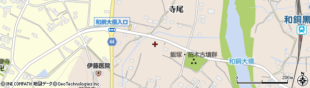 埼玉県秩父市寺尾302周辺の地図