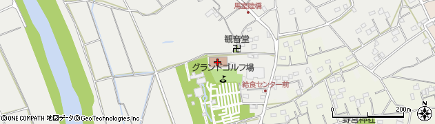鴻巣市役所　第２体育館周辺の地図