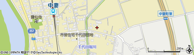 茨城県常総市中妻町985周辺の地図