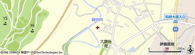 埼玉県秩父市蒔田806周辺の地図