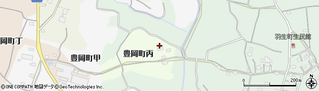 茨城県常総市豊岡町丙3678周辺の地図