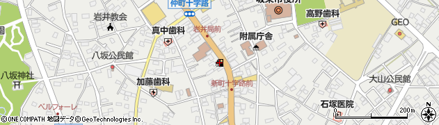 ａｐｏｌｌｏｓｔａｔｉｏｎ岩井中央ＳＳ周辺の地図