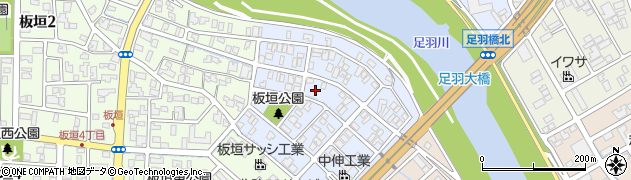 福井県福井市馬垣町周辺の地図