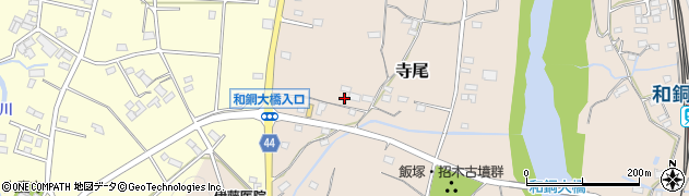 埼玉県秩父市寺尾264周辺の地図