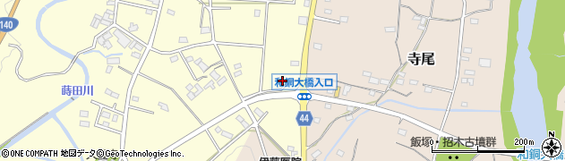 埼玉県秩父市蒔田693周辺の地図