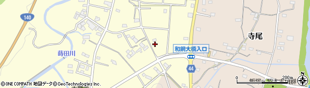 埼玉県秩父市蒔田690周辺の地図