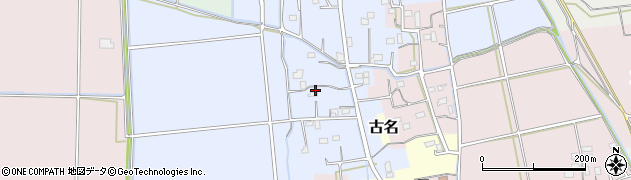埼玉県比企郡吉見町北下砂189周辺の地図
