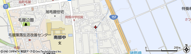 福井県勝山市旭毛屋町4605周辺の地図