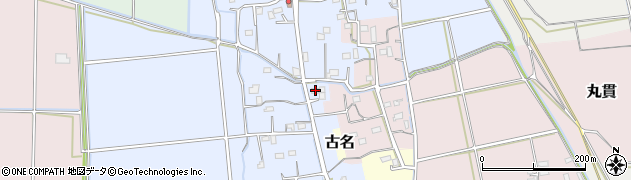 埼玉県比企郡吉見町北下砂177周辺の地図