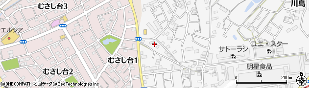 埼玉県比企郡嵐山町川島1605-1周辺の地図