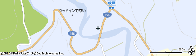 荘水館周辺の地図