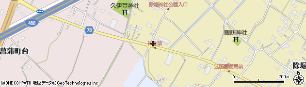 埼玉県久喜市除堀462周辺の地図