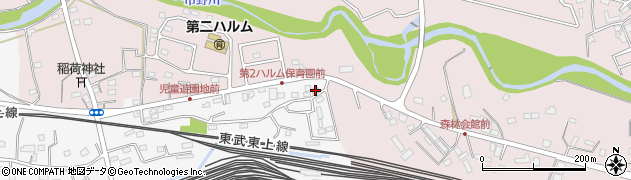 埼玉県比企郡滑川町月輪18周辺の地図