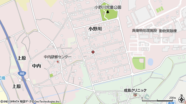 〒305-0053 茨城県つくば市小野川の地図