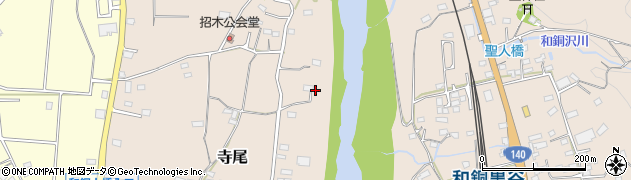 埼玉県秩父市寺尾141周辺の地図