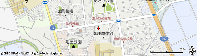 福井県勝山市旭毛屋町3108周辺の地図