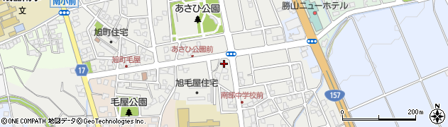 福井県勝山市旭毛屋町3213周辺の地図