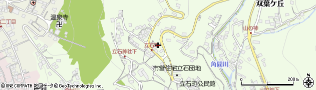 長野県諏訪市上諏訪立石町8958-7周辺の地図