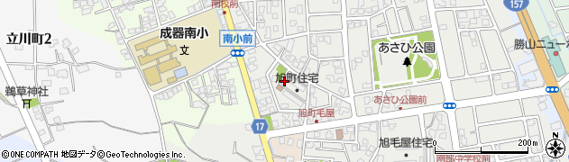福井県勝山市旭毛屋町1102周辺の地図