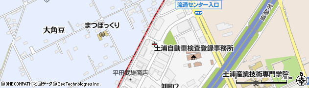 株式会社シモダ　筑波営業所周辺の地図