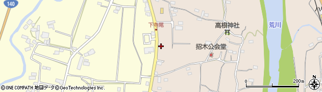 埼玉県秩父市寺尾59周辺の地図