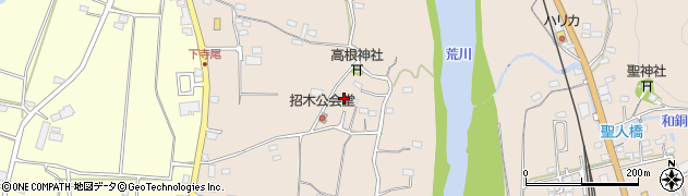 埼玉県秩父市寺尾183周辺の地図