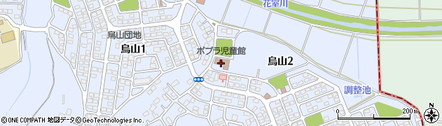 土浦市役所　ポプラ児童館周辺の地図