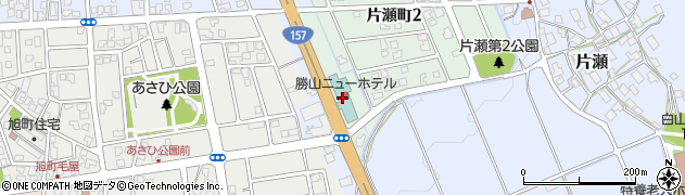 勝山市ふれあい交流館周辺の地図
