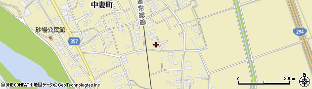 茨城県常総市中妻町801周辺の地図
