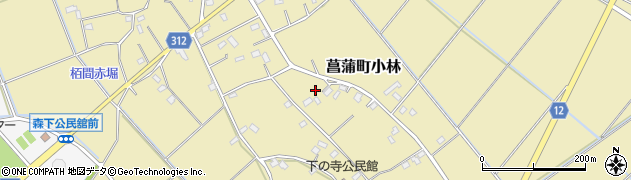埼玉県久喜市菖蒲町小林1075周辺の地図