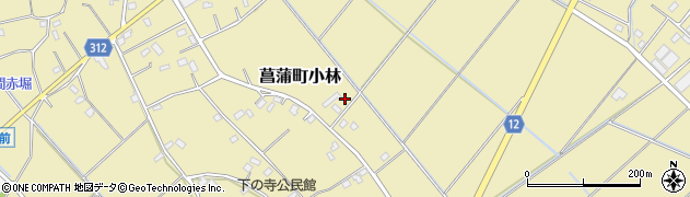 埼玉県久喜市菖蒲町小林866周辺の地図