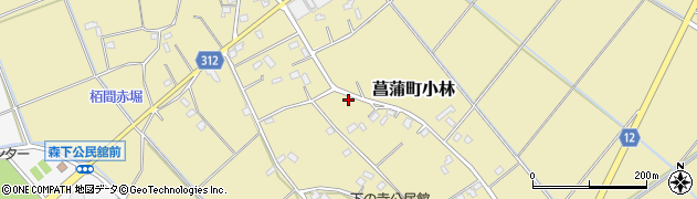 埼玉県久喜市菖蒲町小林1070周辺の地図