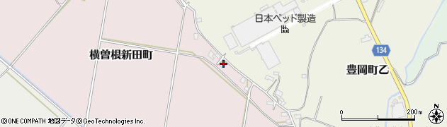茨城県常総市横曽根新田町1221周辺の地図