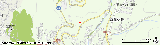 長野県諏訪市上諏訪立石町8826周辺の地図