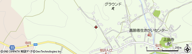 埼玉県東秩父村（秩父郡）安戸周辺の地図