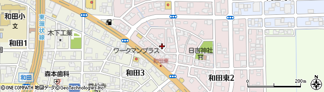 株式会社刊広社福井営業所周辺の地図