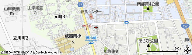福井県勝山市旭毛屋町201周辺の地図