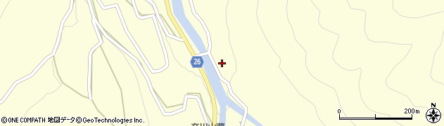 長野県松本市奈川寄合渡1244周辺の地図