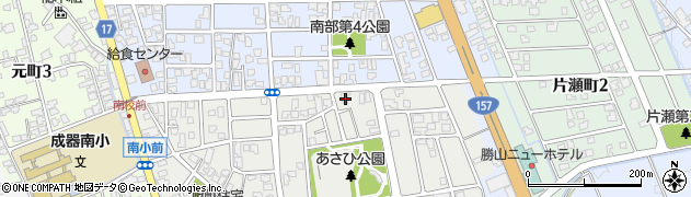 福井県勝山市旭毛屋町1510周辺の地図