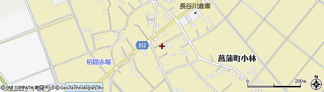 埼玉県久喜市菖蒲町小林1279周辺の地図