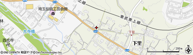 埼玉県比企郡小川町下里1575周辺の地図